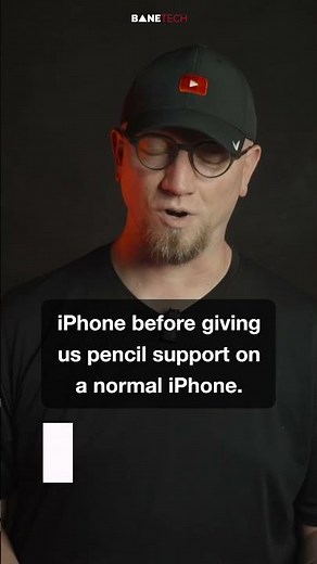 Apple Pencil on an iPhone?! I NEVER Expected This 🤯 #Shorts