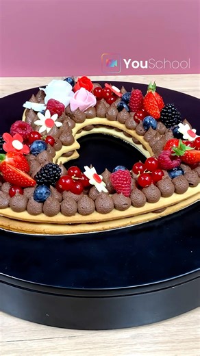Les étapes pour réaliser un symbole cake #formation #patisserie #artculinaire
