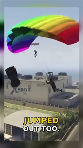 GTA Ignition Bomb Passenger Jumps Out Too 😂 #Shorts