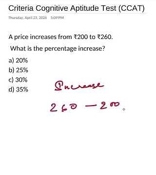 Learn Criteria CCAT Questions with Alternative Solution Methods #CognitiveAptitude
