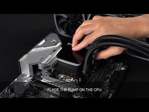 ENERMAX 101 | Quick Guide | How to install with Intel 12th Gen & LGA 1700? (AQUAFUSION & LIQMAX III)