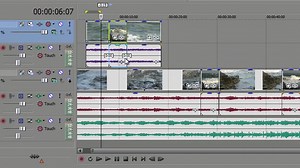 Vegas Pro 10 Event Clip Features in the Timeline