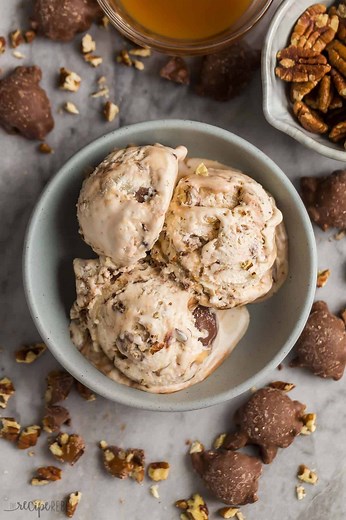 No Churn Turtle Ice Cream
