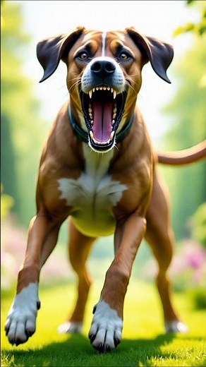 🐕💥 Great Dane Angry Barking 😠🔊 | Real Aggressive Dog Sound Video for Pets to React