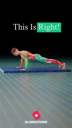 Most People Do Push-Ups WRONG 😱 Do It Like This Instead! #humanbody #3danimation #anatomy #health