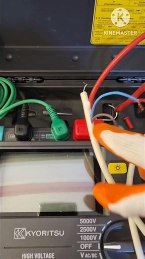 #Gaurd role in Insulation resistant test /IR test/Megger test.KEW3125B.