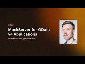 UI5con 2023: MockServer for OData v4 Applications