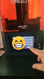 CREALITY HALOT ONE START UP