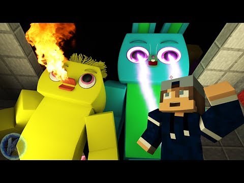 Toy Story 4 Ducky and Bunny End Credits Scene Minecraft Animation