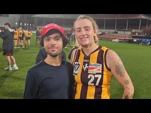 SCOOPS GOAL KICKING CHALLENGE VS Paige Price- VFLW All Australian ruck #vflw #footy