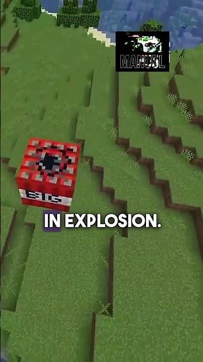 MINECRAFT BIG TNT! Mega TNT Mod 1.20.1 #minecraft #gaming
