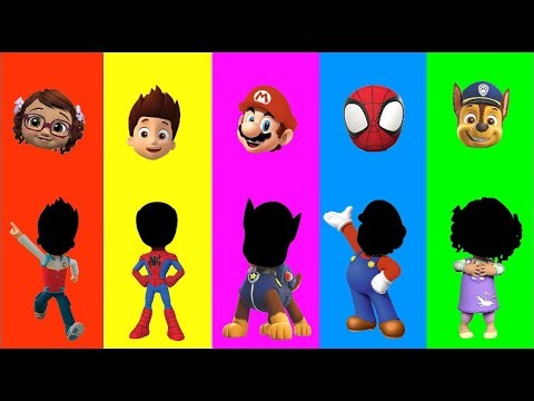 Mario vs Spider-Man vs PAW Patrol | Wrong Eyes Challenge