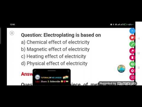 Electroplating is based on :--