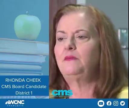 WCNC Charlotte Education Reporter Shamarria Morrison talked to all 18 candidates running for Charlotte-Mecklenburg Schools Board of Education. Each day we'll share a portion of their interviews so you can make an informed decision when you vote. Today, we're highlighting Rhonda Cheek, CMS Board of Education, D1. Read or watch their full interview here:https://bit.ly/3eNfLe9 | WCNC Charlotte