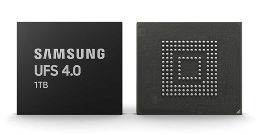 Samsung unveils UFS 4.0 storage w/ improved data transfer speeds and power efficiency gains