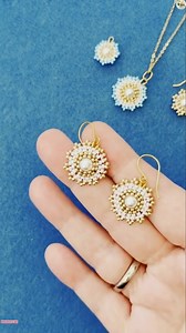 2.4K views · 39 reactions | How to make Seed Bead Earrings for Beginners  Materials   11/0 seed beads (of your choice)  6mm bead (for the centre)  Beading thread  Size 10 beading needle  Scissors  Thread guards  Ear wires (optional) | Wedding Decoration Ideas | Facebook