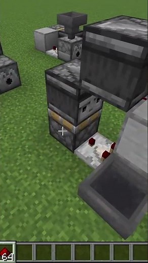 Observer Auto Droppers/Dispensers | Minecraft Tutorial Previews #minecraft #redstone