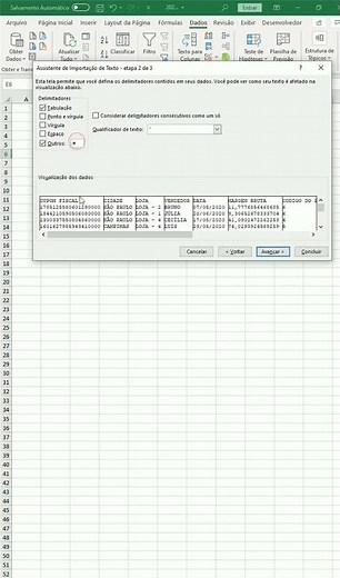How to open a CSV file in Excel