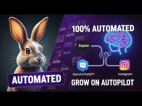 How to Automate Your Instagram Page so it Grows Itself (Instagram Automation with Zapier & ChatGPT)