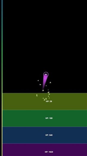 RELAXING BALL SMASHING THROUGH GLASS 🧊 #animation #viral #art #satisfying #animation #ball