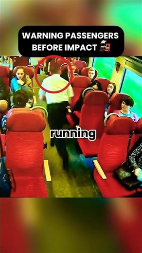 Train Driver's Split-Second Decision Saves Lives 🚂💥 #safety