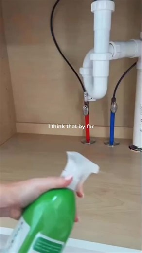 If we’re cleaning again tomorrow… your under the sink cabinet should be a teammate not working against you 😆🧼✨ | The Home Edit