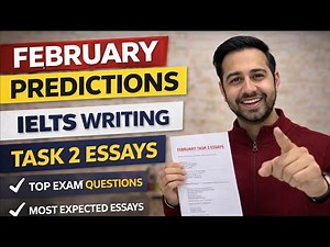 IELTS Writing Task 2 Predictions 🔥 February 2026 | Most Expected Essay Questions