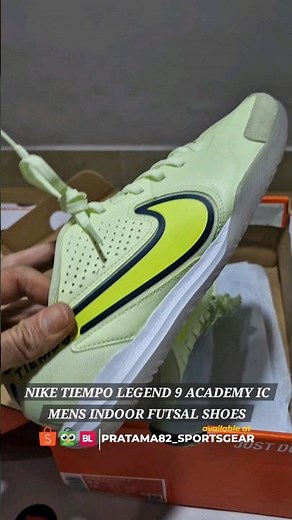 NIKE TIEMPO LEGEND 9 ACADEMY IC INDOOR FUTSAL LEATHER SHOES #nikefutsal #niketiempo #futsal