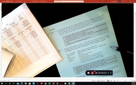 SUA Walkthrough - Transaction 4