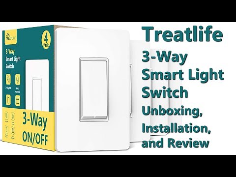 Treatlife 3-Way Smart Switch Unboxing, Installation, and Review