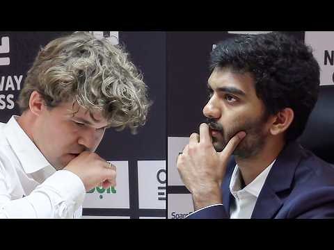 FINAL MOMENTS of WORLD #1 MAGNUS CARLSEN vs. WORLD CHAMPION GUKESH