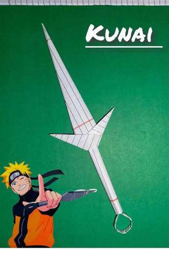 How to Craft a Paper Kunai Knife Perfectly