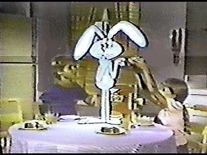 1978 Trix Rabbit milk man disguise, cartoon & live action TV commercial