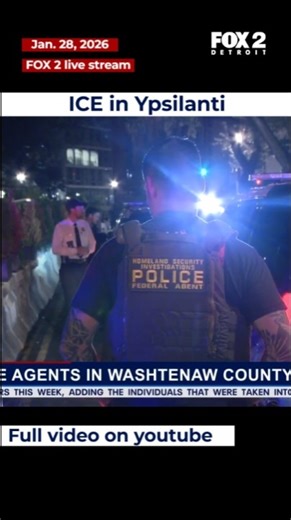 "I hope, in the future, that we can all agree that certain areas should be off limits," says Washtenaw County Sheriff Alyshia Dyer after reports of ICE targeting parents at Ypsilanti school bus stop. | FOX 2 Detroit