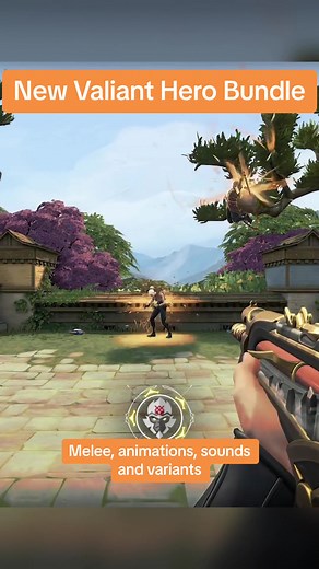 New Valiant Hero Bundle! Melee, animations, sounds and variants! #valorant #valorantupdates #valorantleaks #thehaq #valiantherobundle #valorantskins