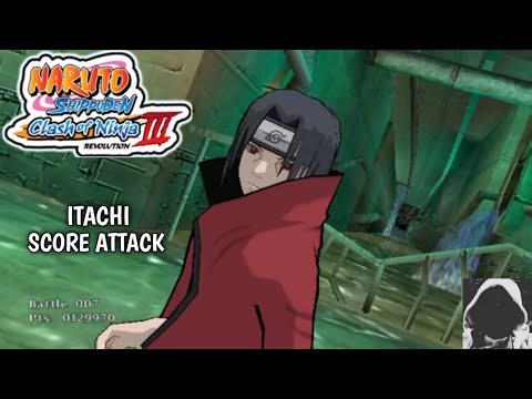 Itachi Uchiha | Score Attack Mode | Naruto Shippuden Clash of Ninja Revolution III #32 (Wii)
