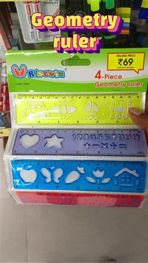 Geometry ruler designer ruler