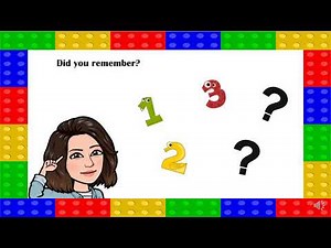 Number recognition 1 to 5