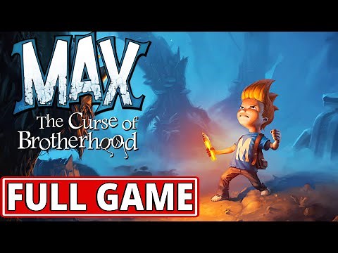 Max: The Curse of Brotherhood - FULL GAME walkthrough | Longplay