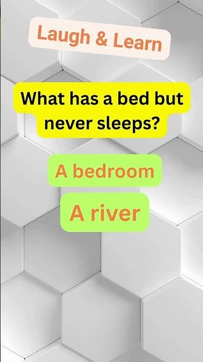 Laugh & Learn Riddles 🤣 | What Has a Bed but Never Sleeps? 🤔 | Fun Brain Teaser for Kids & Families