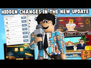 BLOXBURG NEW UPDATE HIDDEN DETAILS and CHANGES...