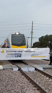 All aboard! Join the official DART Silver Line launch party at Downtown Carrollton Station tomorrow, Sat., Oct. 25, with food, festivities, and surprises at every stop. It's going to be a track-stopping celebration. DART rides will be FREE from Sat., Oct. 25 to Sat., Nov. 8. So catch a free ride on the Silver Line to the Festival at the Switchyard. Details: https://www.dart.org/about/news-and-events/newsreleases/newsrelease-detail/dart-celebrates-the-opening-of-the-silver-line-with-10-community-