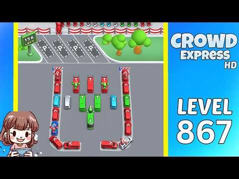 Crowd Express Level 867 Solution Walkthrough