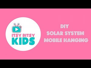 DIY Solar System Mobile Hanging