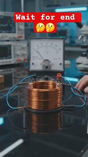 Faraday's Law of Electromagnetic Induction #science #experiment #physics