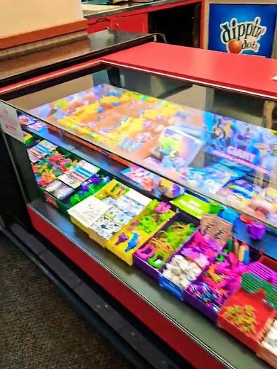 Chuck E Cheese Prize Counter in Honolulu #chuckecheese #prizes