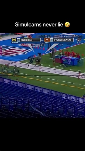 Always doing Rich Eisen wrong #NFLcombine go stream Devo Bs carry on out on all platforms