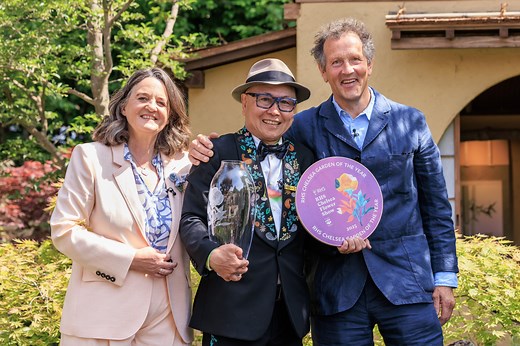 Chelsea Flower Show: Monty Don praises Kazuyuki Ishihara's 'flawless' Japanese tea garden