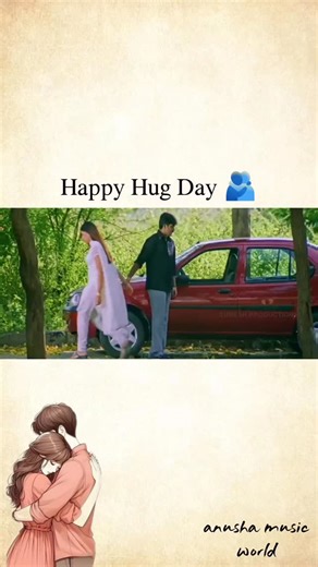 Anusha on Instagram: "Happy Hug Day 🫂"