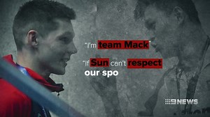 Chinese swimmer Sun Yang is at the centre of a new scandal, as more competitors snub him on the medal podium. Last night he lashed out at a rival at the world championships, branding him a "loser". #9News | http://9News.com.au | 9 News